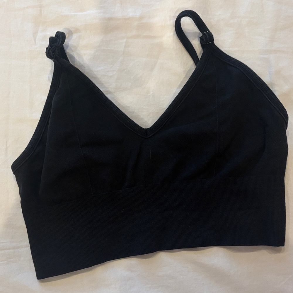 Alo Delight Black Women's Bralette